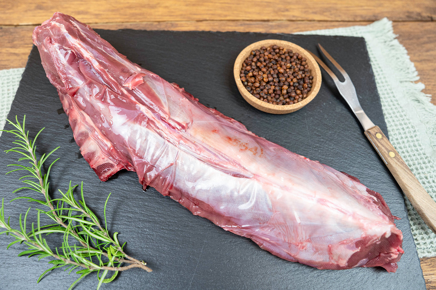 Reh Rücken mit Knochen