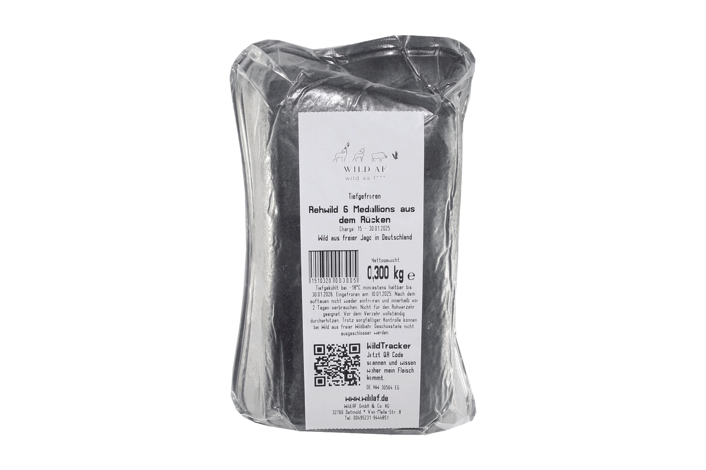 Reh Medaillons aus dem Rücken