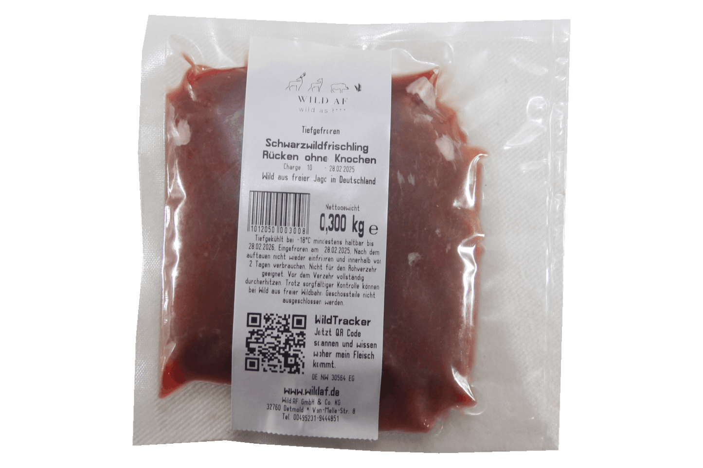 Frischlings Rücken vom Wildschwein