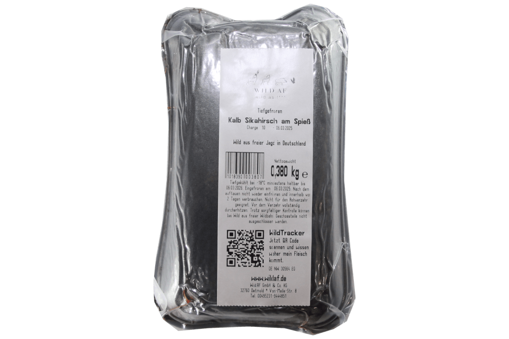 Sikahirsch-Kalb Spieße
