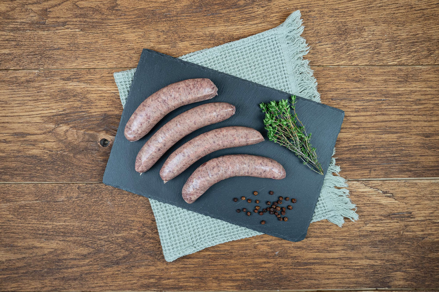 Klassische Wild Bratwurst