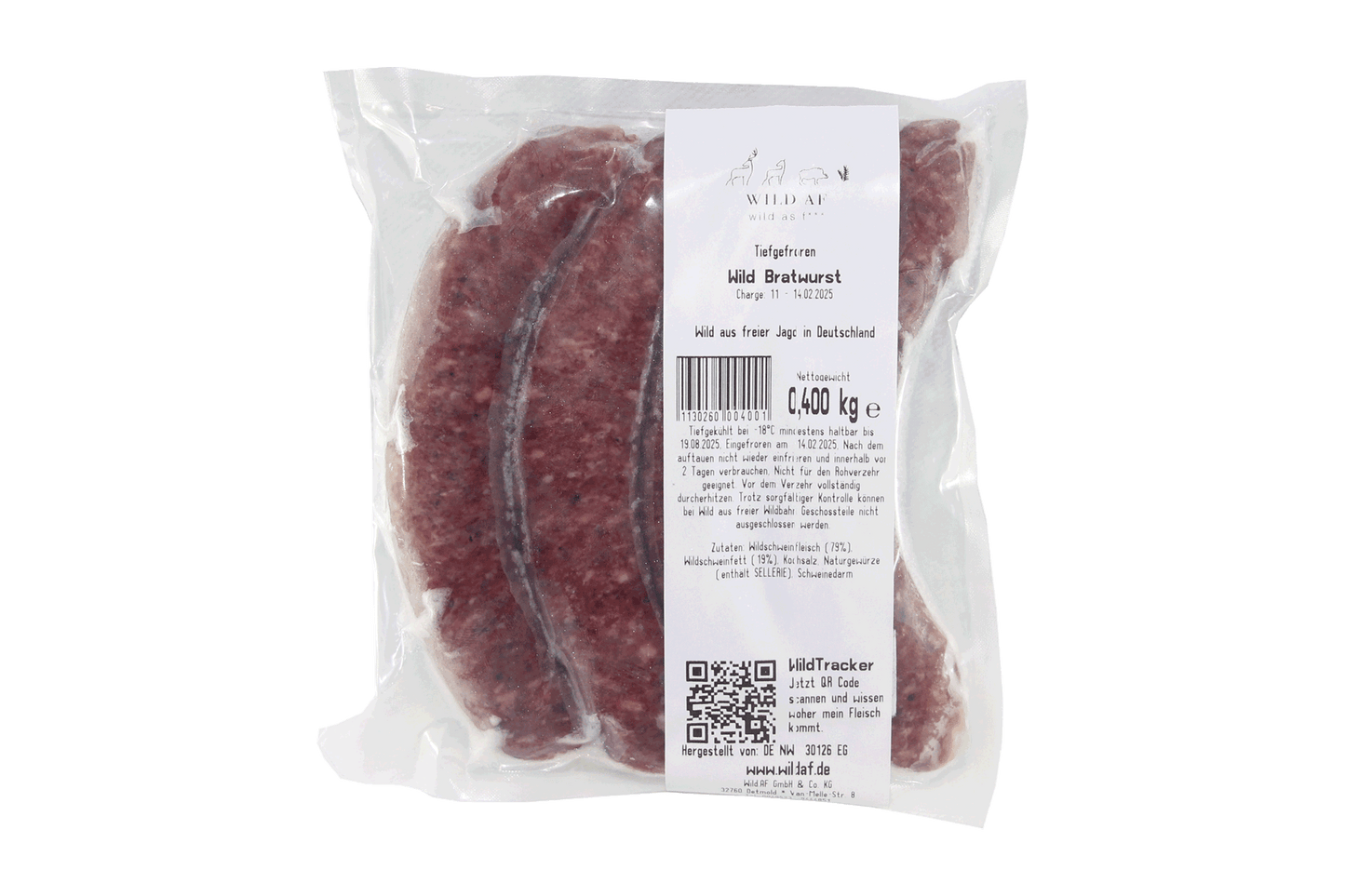 Wilde Grobe Bratwurst