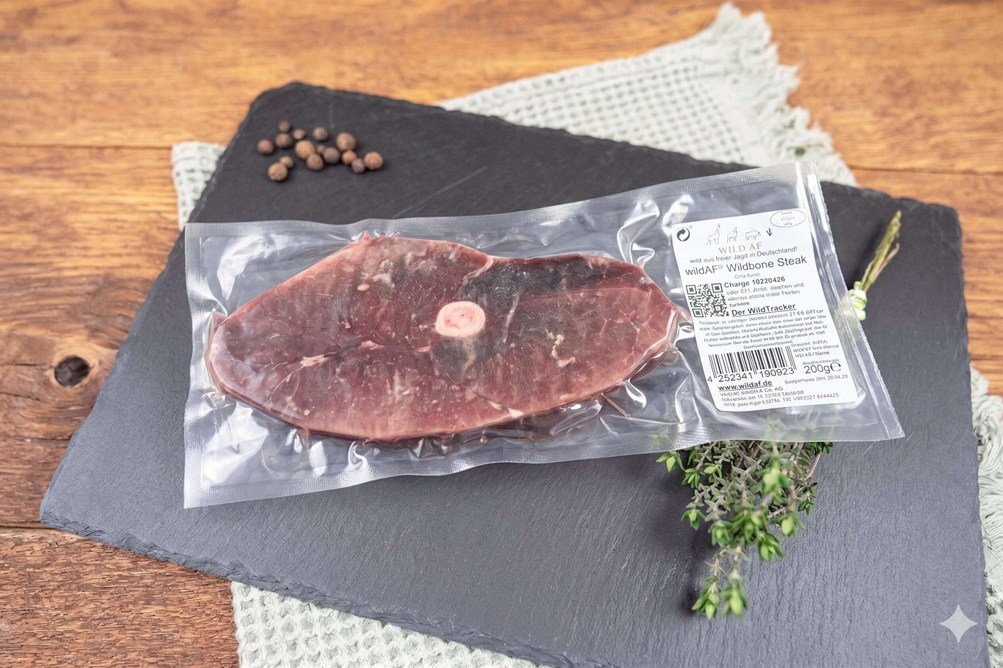 Wildbone Steak vom Reh