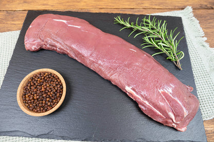 Wildschwein Rücken ohne Knochen lang