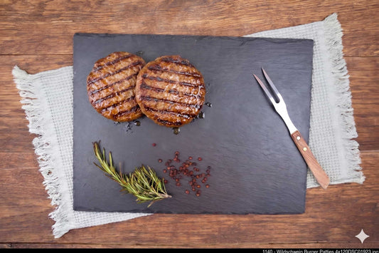 Wildschwein Burger Patties (2x 120g)