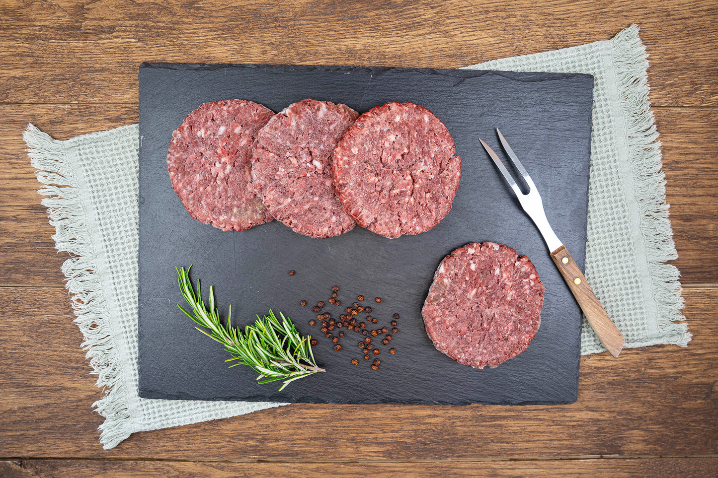 Wildschwein Burger Patties (4x 120g)