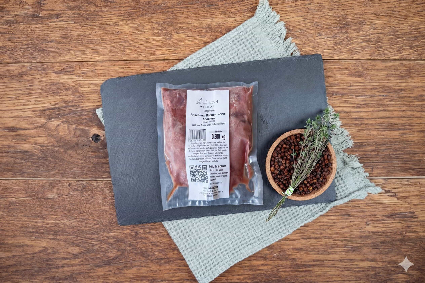 Frischlings Rücken vom Wildschwein