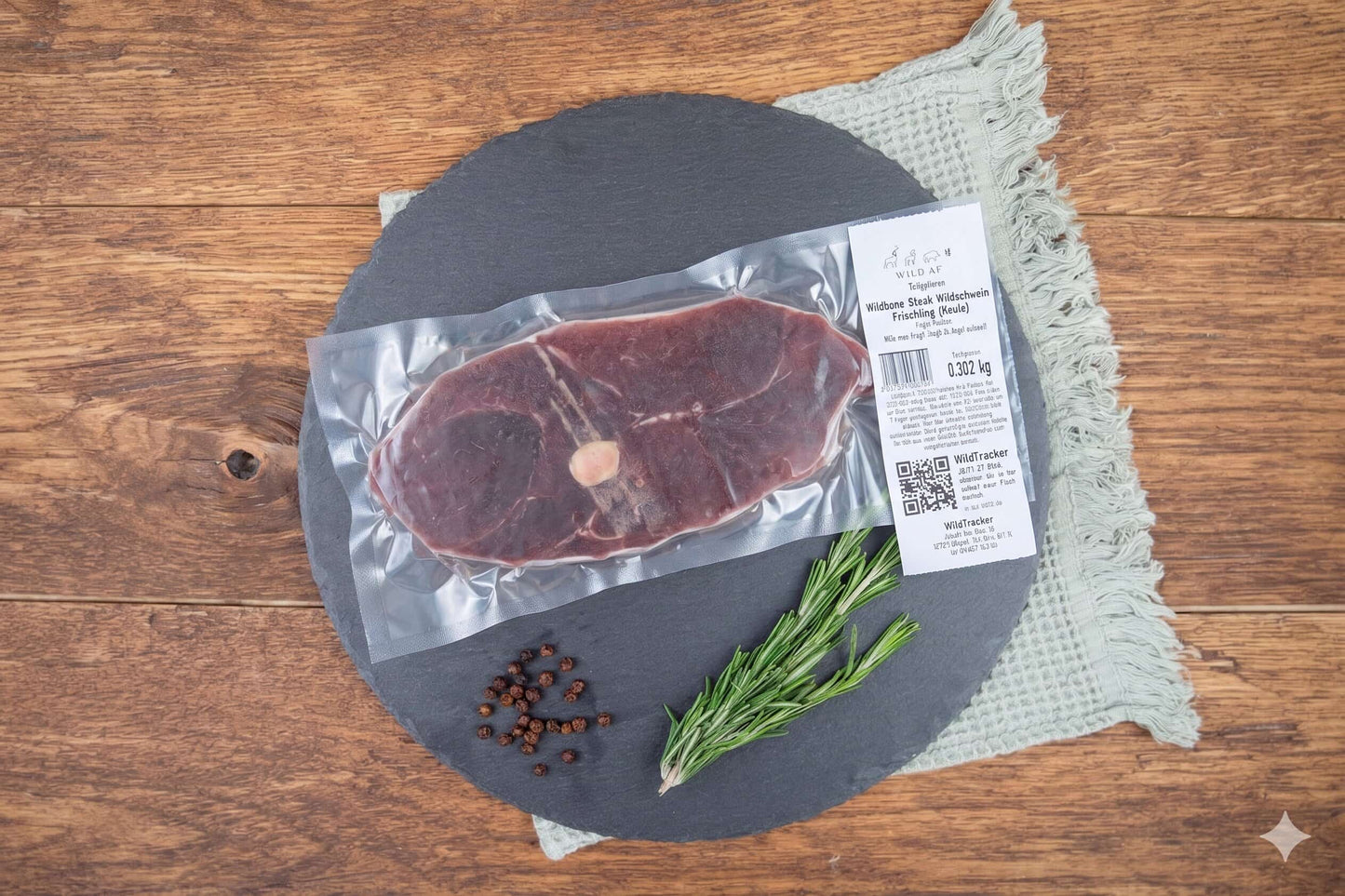 Wildbone Steak Frischling vom Wildschwein