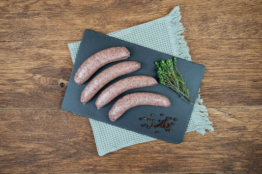 Klassische Wild Bratwurst