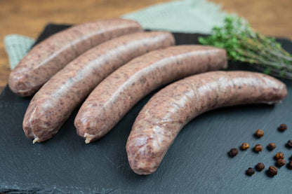 Klassische Wild Bratwurst