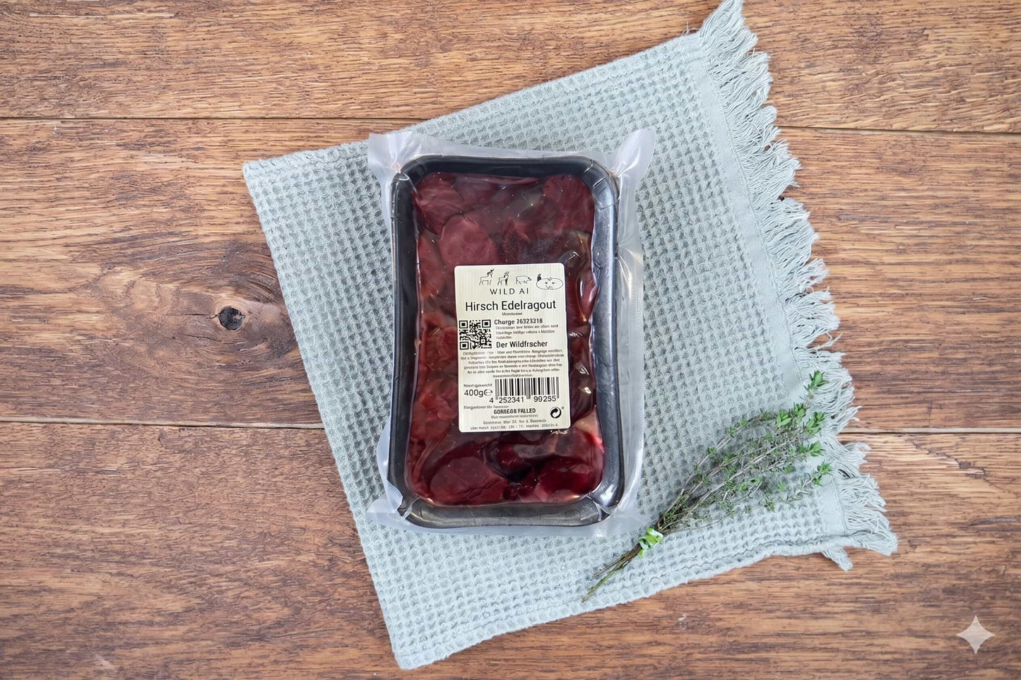 Damhirsch Edelragout